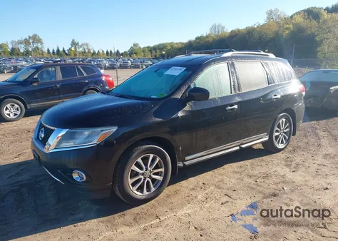 2013 Nissan Pathfinder Sl z USA, uszkodzony, nr VIN 5N1AR2MM4DC660271